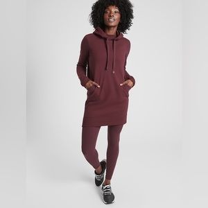 Athleta Triumph Hoodie Sweatshirt Dress